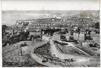 Marsiglia nel 1894 - disegno di Henri Meyer da Henri Meyer