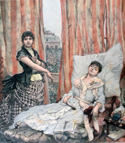 Morphiamania, 1891 da Henri Meyer