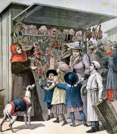 Capodanno, Parigi, 1892 da Henri Meyer
