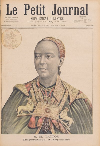 Ritratto di Taytu Betul, Imperatrice d