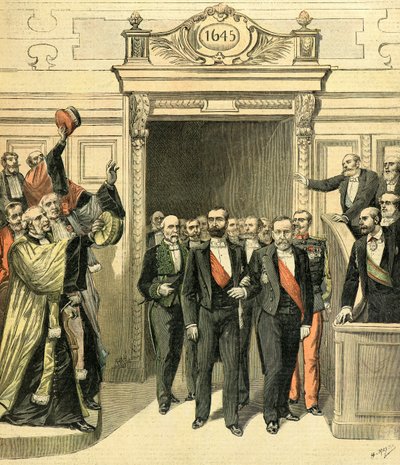 Il Presidente Sadi Carnot da Henri Meyer