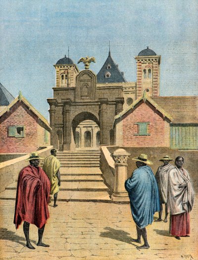 Il palazzo della regina Ranavalona 3 da Henri Meyer