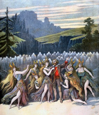 Riposa in pace, spettacolo al Théâtre de la Gaîté, 1894 da Henri Meyer