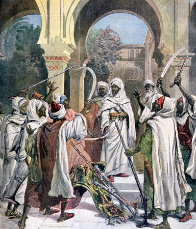 I Capi Tribali Giurano Fedeltà al Sultano del Marocco, 1892 da Henri Meyer