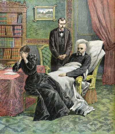 La morte di Jules Ferry da Henri Meyer