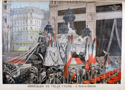 Il funerale del Presidente Félix Faure, 23 febbraio 1899 da Henri Meyer