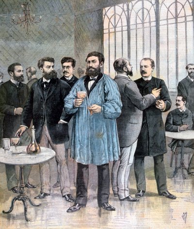 Il bar di ristoro, Camera dei Deputati di Francia, Parigi, 1892 da Henri Meyer