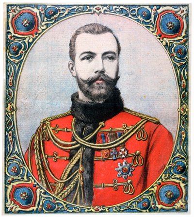 Zar Nicola II di Russia, 1894 da Henri Meyer