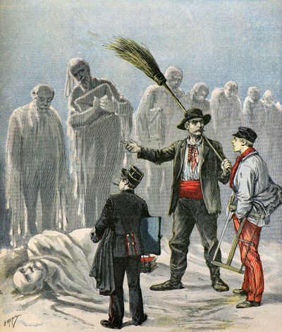 caricatura di politici francesi da Henri Meyer