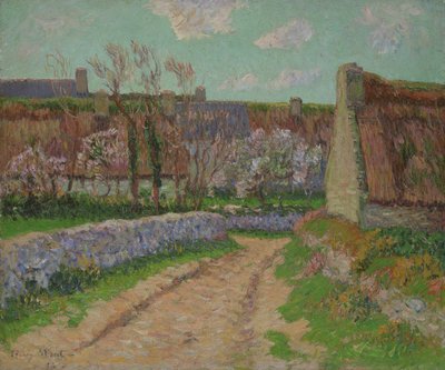 Villaggio a Clohars da Henri Moret