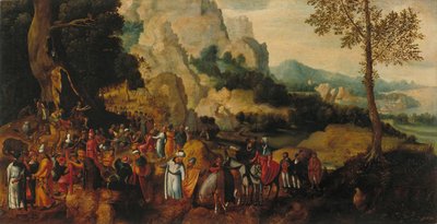 Paesaggio con San Giovanni Battista che predica da Henri Patinier de