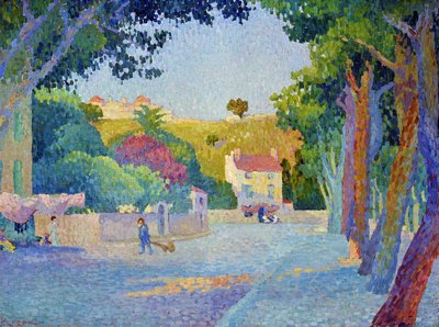 Place des Lices a Saint Tropez da Henri Person