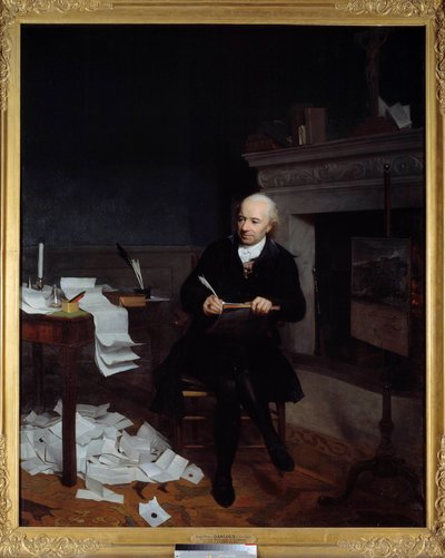 Ritratto a figura intera di Jean François de la Marche, vescovo di Léon da Henri Pierre Danloux