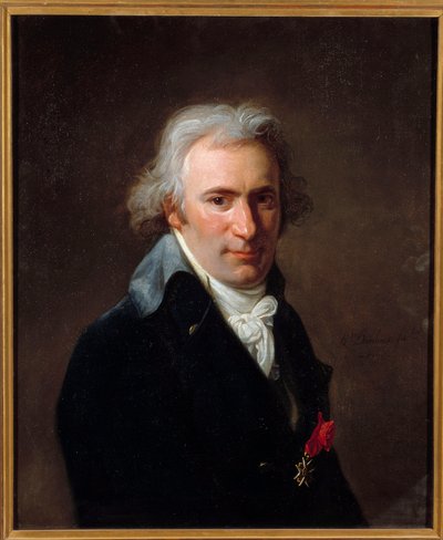 Ritratto di Jean Baptiste Canthaney dit Clery (1759-1809) valletto di camera di Luigi XVI al tempio da Henri Pierre Danloux