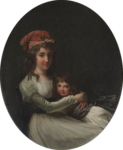 Ritratto di madre e figlia, c. 1794-95 da Henri Pierre Danloux