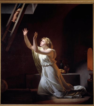 La tortura di una vestale da Henri Pierre Danloux