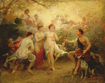 Il Giudizio di Paride da Henri Pierre Picou