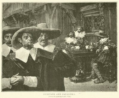 Puritani e cavalieri da Henri Pille