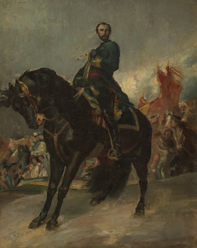 Generale Juan Prim (1814-1870) da Henri Regnault