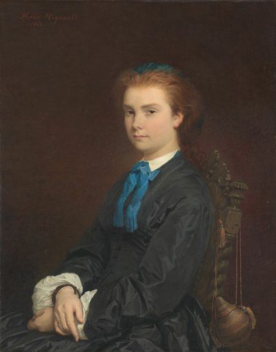 Ritratto di giovane donna da Henri Regnault
