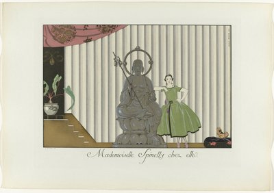 Mademoiselle Spinelly chez elle da Henri Reidel