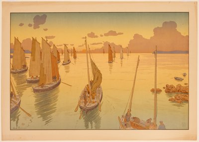 Aspetti della natura, n. 11: Tramonto da Henri Rivière