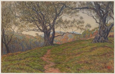 Studio di ulivi. Cagnes da Henri Rivière
