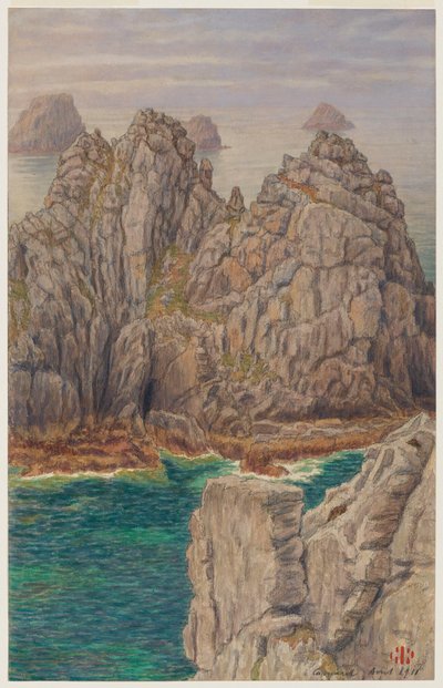 I mucchi di piselli. Camaret da Henri Rivière