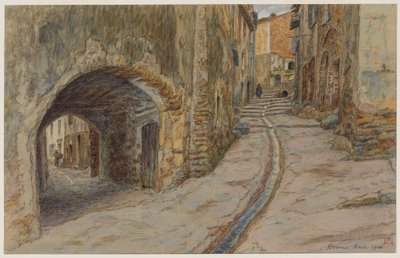 Rue Rompi-cou, Bormes da Henri Rivière