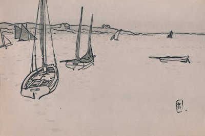 Paesaggio bretone da Henri Rivière