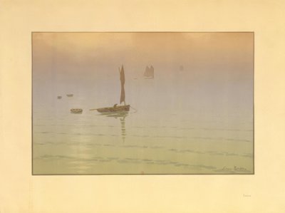 Nebbia sul mare da Henri Rivière