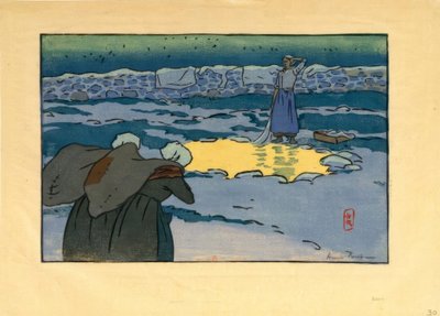 Lavatoio a Haut-Trestraou da Henri Rivière