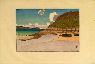 Le Châtelier e il forte La Latte (Saint-Cast) da Henri Rivière
