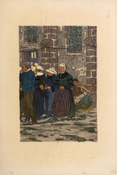 Il perdono di Sainte-Anne-la-Palud da Henri Rivière