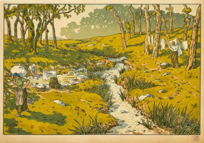 Il Ruscello da Henri Rivière