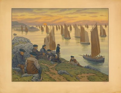 Gli anziani da Henri Rivière