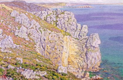 Morgat, scogliere a Port Haor da Henri Rivière