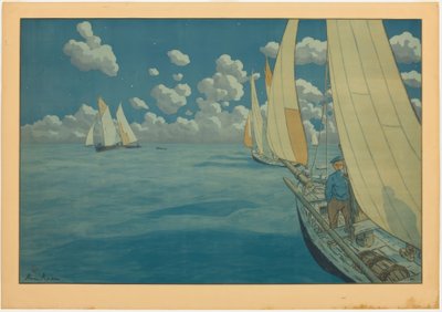 Notte in mare da Henri Rivière