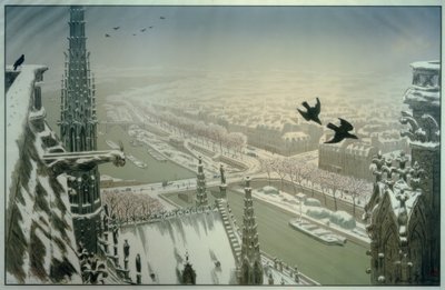 Dalle torri di Notre-Dame da Henri Rivière
