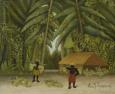 Raccolta di Banane da Henri Rousseau