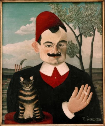 Ritratto di Monsieur X (Pierre Loti) da Henri Rousseau