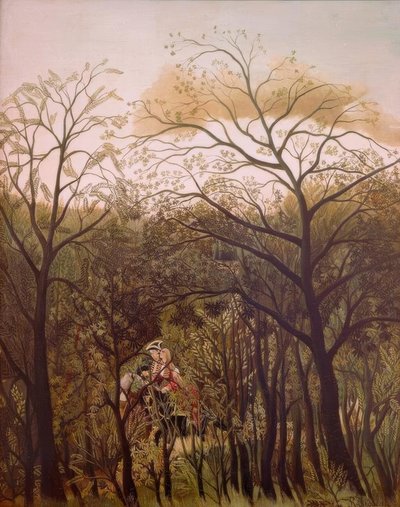 Appuntamento nella foresta da Henri Rousseau