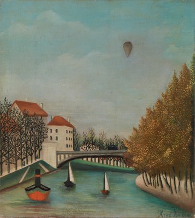 Studio per vista del Pont de Sèvres da Henri Rousseau