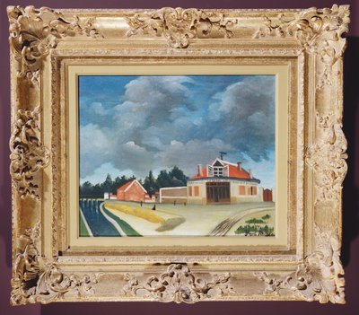 La fabbrica di sedie ad Alfortville, c.1897 da Henri Rousseau