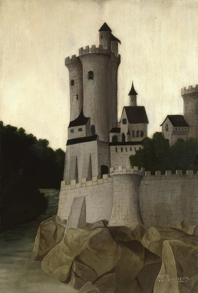 Una cittadella da Henri Rousseau