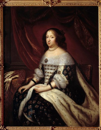 Ritratto della Regina di Francia Anna d