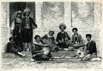 Un concerto ebraico: Tlemcen da Henri Theophile Hildibrand