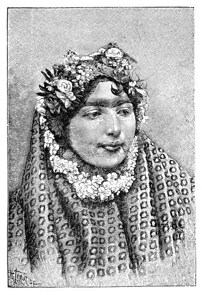 Una nobile signora persiana, 1895 da Henri Thiriat