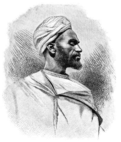 Un conducente di cammelli arabo, Nord Africa, 1895 da Henri Thiriat