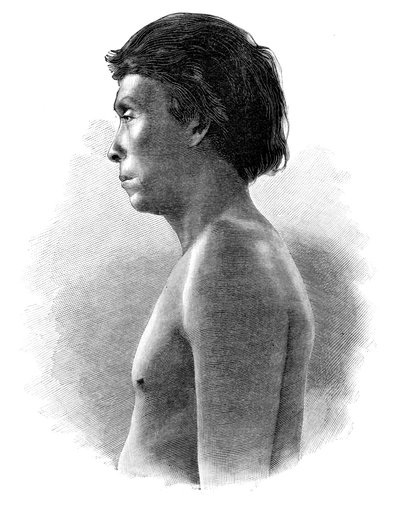 Indiano Guatsu, America Centrale, c1890 da Henri Thiriat